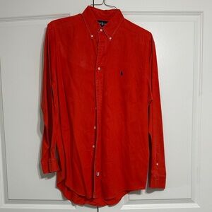 Polo by Ralph Lauren Bright Red Casual Shirt